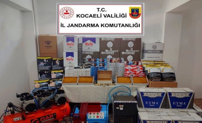 Kocaeli’de 333 bin 400 makaron ele geçirildi