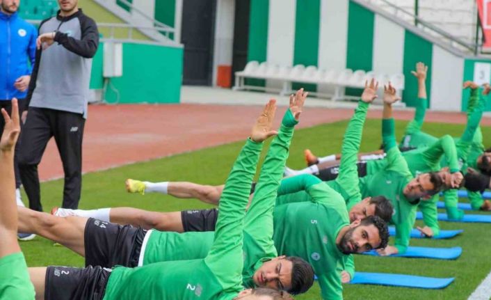 Konyaspor, Giresunspor maçı hazırlıklarını sürdürdü