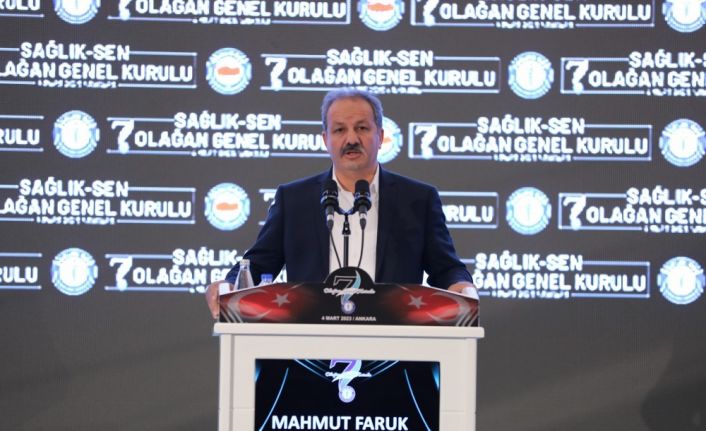 Mahmut Faruk Doğan Sağlık-Sen’in genel başkanı oldu