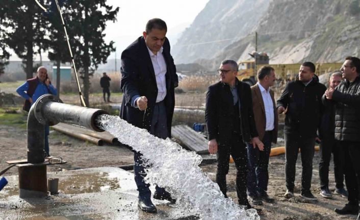 Manisa merkezin içme suyu rezervleri gelecek yıllara hazırlanıyor