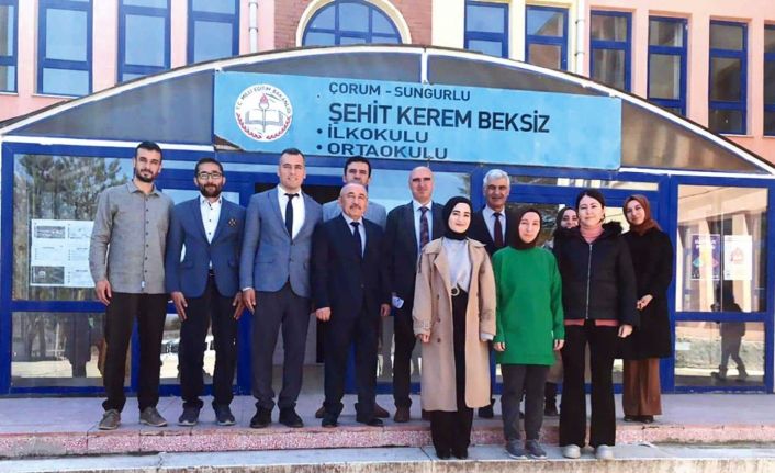 MEB daire başkanı Arhan, okulları inceledi