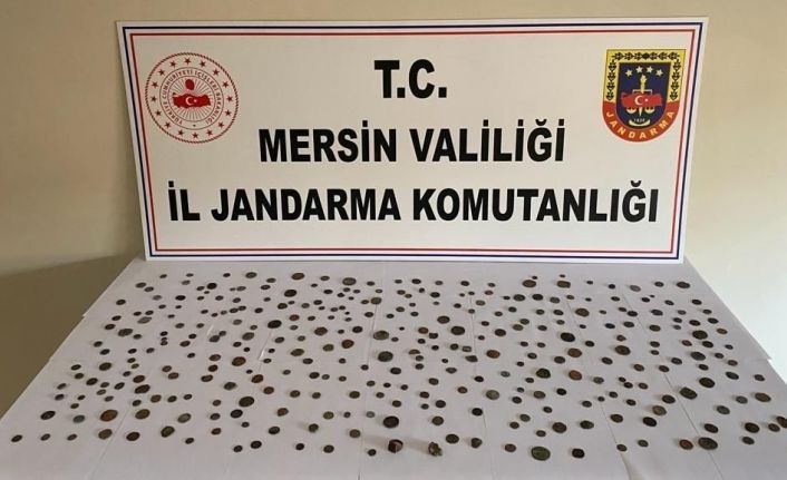 Mersin’de Roma ve Bizans dönemine ait 345 adet tarihi eser ele geçirildi