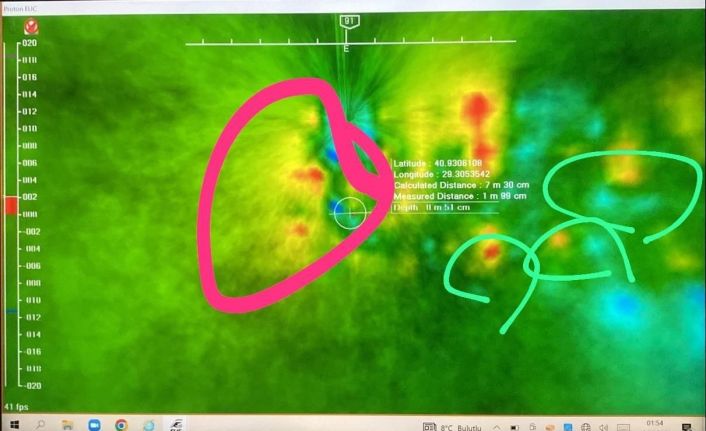 Milli yer altı görüntüleme cihazıyla enkaz altındaki vatandaşlar böyle tespit edildi