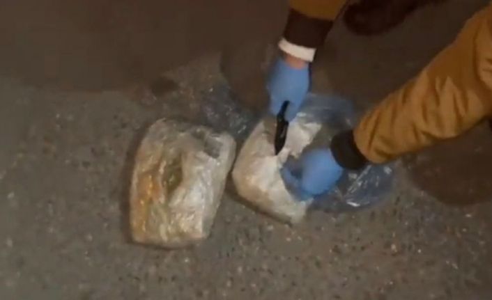 Narkotik ekiplerinden şok uygulama: Bin 150 gram uyuşturucu madde ele geçirildi