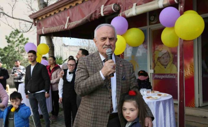 Özel çocuklar için kuruldu, açılışı da özel günde yapıldı