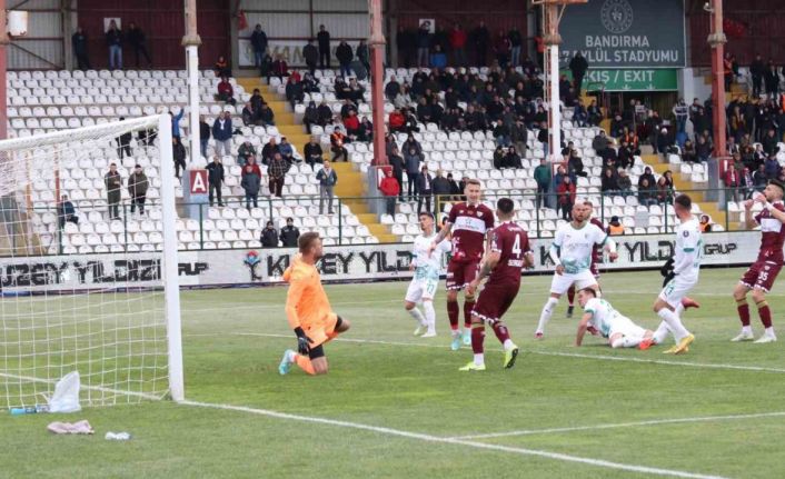 Spor Toto 1. Lig: Bandırmaspor: 0 - Bodrumspor: 4