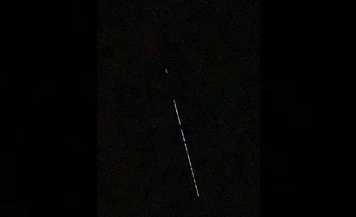 Starlink uyduları Kastamonu’da görüldü