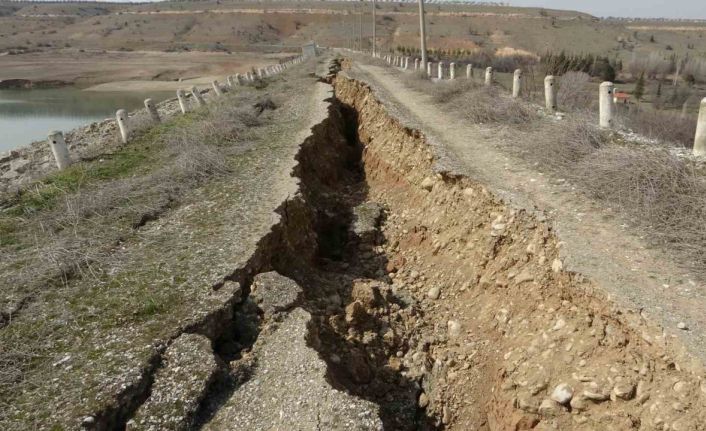 Sultansuyu Barajında ürküten görüntü