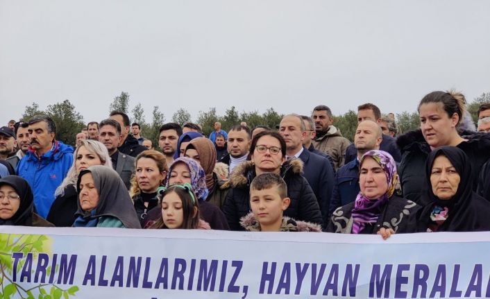 Taş ocağının su havzası üzerinde kapasite arttırmasına tepki