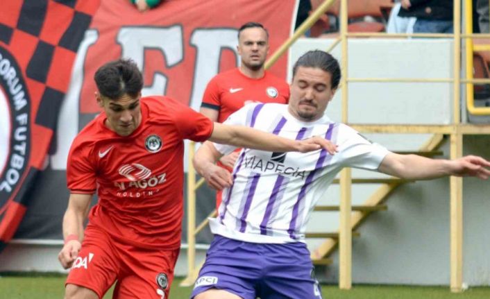TFF 2. Lig: Çorum FK: 2 - Afyonspor: 2