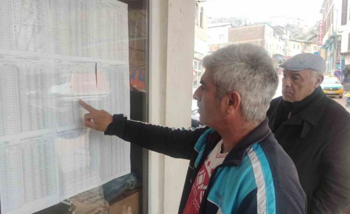 Tunceli’de seçmen listeleri askıya çıktı