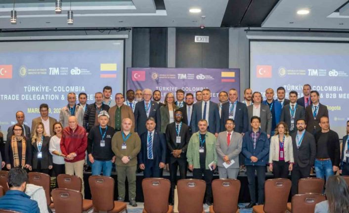Türkiye ve Kolombiya, aralarındaki ticareti 5 milyar dolara çıkarmak için buluştu