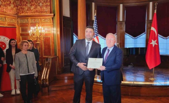 Türkiye’nin Washington Büyükelçiliğinde deprem gönüllülerine teşekkür töreni