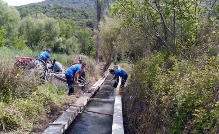 Üreten köylüye sulama desteği