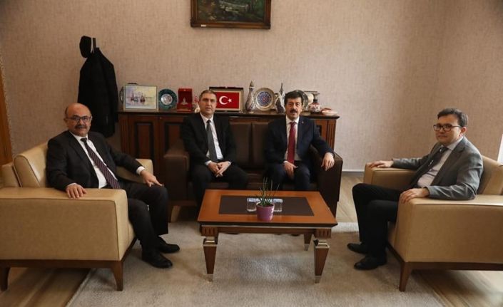 Vali Vekili Güney’den Rektör Tekin’e tebrik ziyareti