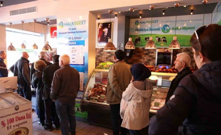 Vatandaşlar Halk Ege Et’i tercih ediyor