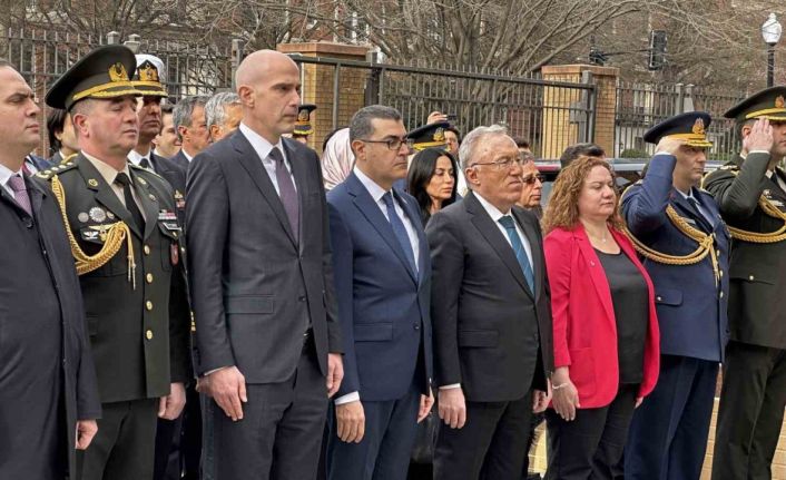 Washington’da "18 Mart Şehitlerini Anma Günü ve Çanakkale Zaferi" töreni