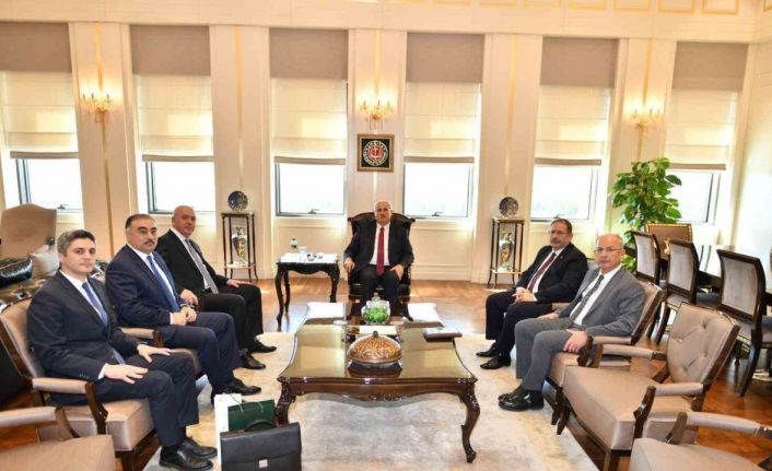 Yargıtay Başkanı Akarca, Azerbaycan Yüksek Mahkemesi İdari Daire Başkanı Mammadov’u kabul etti