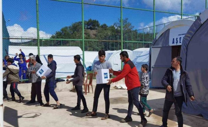 Yırcalı Holding deprem bölgesine desteğini devam ettiriyor