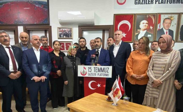 15 Temmuz Şehitler ve Gaziler Platformu Başkanı Bulut, “Biz millet olarak 14 Mayıs’ta cevabımızı vereceğiz”