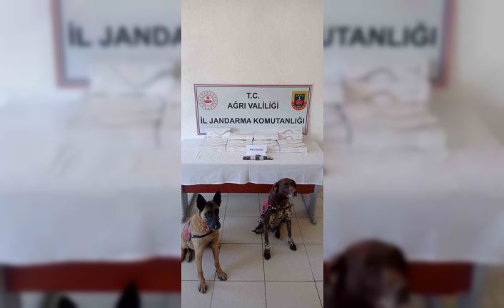 Ağrı’da İran plakalı otobüste 82 uyuşturucu hap ile 300 paket kaçak sigara ele geçirildi