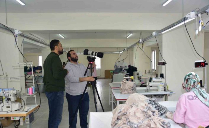 Ahlat’ta üretilen tekstil ürünleri yurt dışı pazarına açılıyor