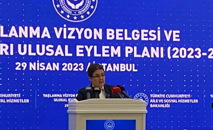 Aile ve Sosyal Hizmetler Bakanı Derya Yanık: "7 yılda toplam 39 milyon TL kaynakla 128 bin 148 yaşlıya ulaşıldı"