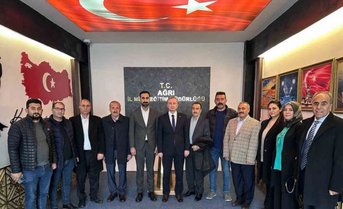 AK Parti Ağrı Merkez İlçe Başkanı Tahtalı’dan Kökrek’e ziyaret