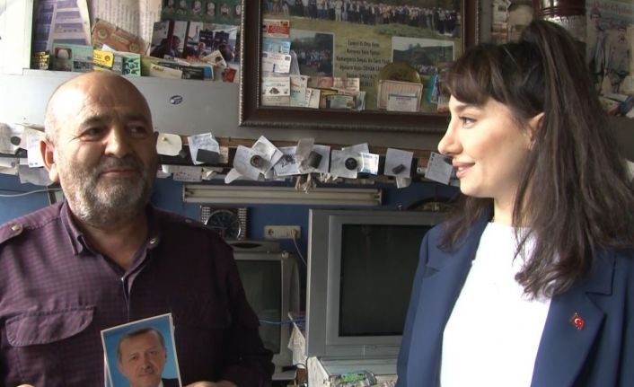 AK Parti İstanbul milletvekili adayı Ecrin Nazlı İnan: "Herkesten güzel tepkiler alıyoruz"