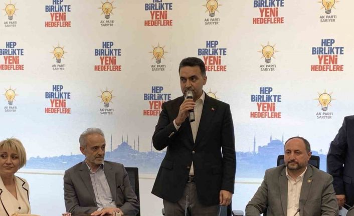 AK Parti Sarıyer İlçe Başkanı Kurşun: “Kandil’den talimat alanlar ile bir olamayız’ diyerek partimize katılıyorlar”