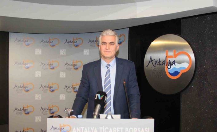 Antalya Ticaret Borsası Başkan Vekili Halil Bülbül: