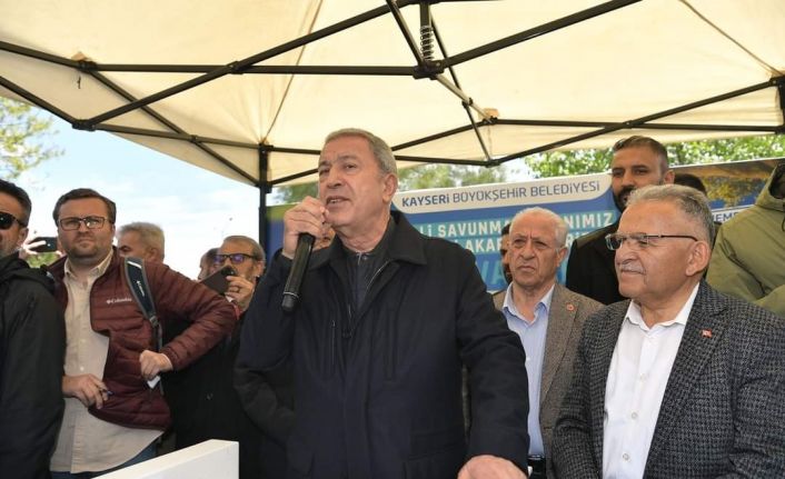 Bakan Akar: "Bu güne kadar problemleri çöze çöze geldik, kalan problemleri de inşallah 14 Mayıs’tan sonra çözeceğiz”