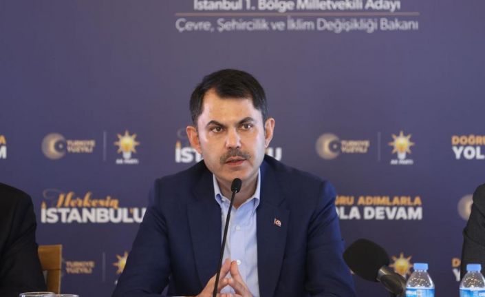 Bakan Kurum: "15 Mayıs itibariyle biz yurt dışından borç alacağız diyen Kılıçdaroğlu var"