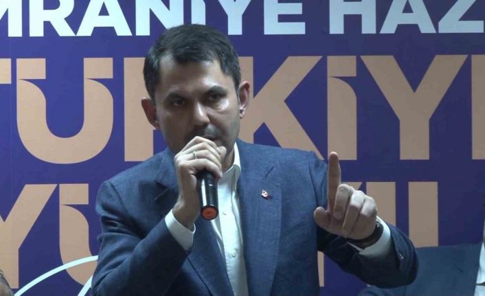 Bakan Kurum: "Bu seçim Türkiye yüzyılı adına atılacak önemli bir adımdır"