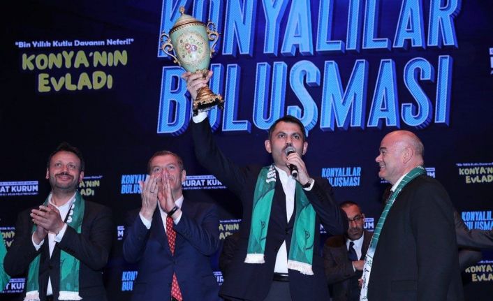 Bakan Kurum: "Konya’nın eski stadının yerine 103 bin metrekare millet bahçesi yaptık"