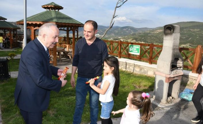 Başkan Çelik: “Serçoban mesire alanı sosyal yaşama renk kattı”