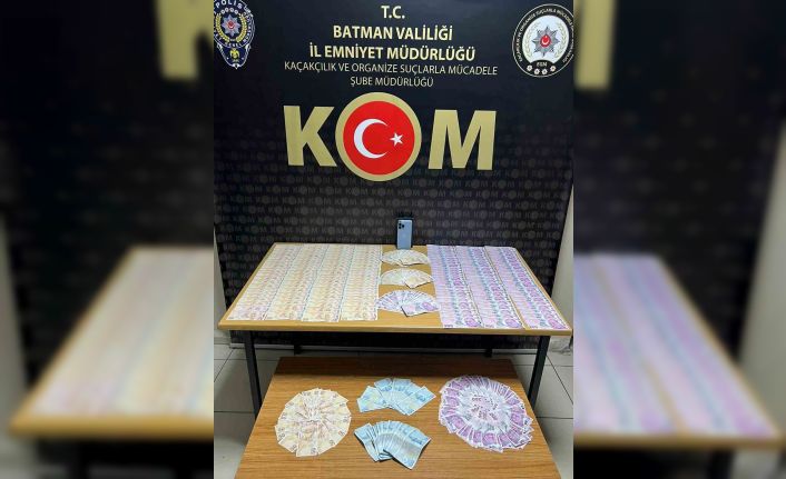 Batman’da sahte parayla telefon alan şahıs 64 bin lira ile yakalandı
