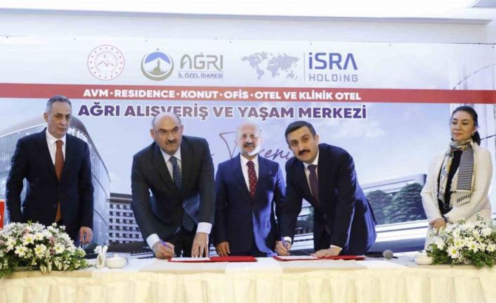 Bölgenin en büyük alışveriş ve yaşam merkezi Ağrı’da olacak