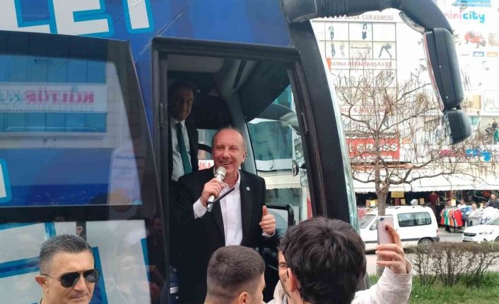 Cumhurbaşkanı Adayı İnce: “(Ali Babacan) O birinci turda Kemal Bey’e oy verecek mi ondan da şüpheliyim”