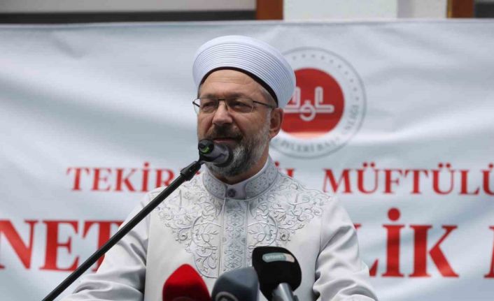 Diyanet İşleri Başkanı Erbaş: “Gençlerimizi daha iyi yetiştirmek için büyük bir gayretin içerisinde olacağız”