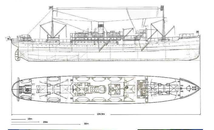 Filipinler açıklarında 2. Dünya Savaşı’nda ABD’nin batırdığı Japon gemisinin enkazını buldu