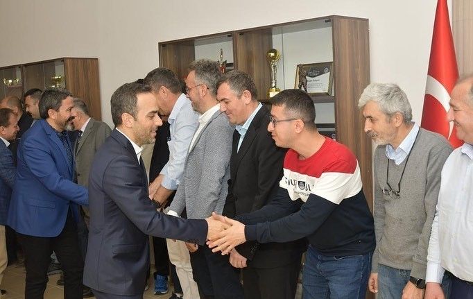 Gençlik ve Spor İl Müdürlüğü personeli bayramlaştı