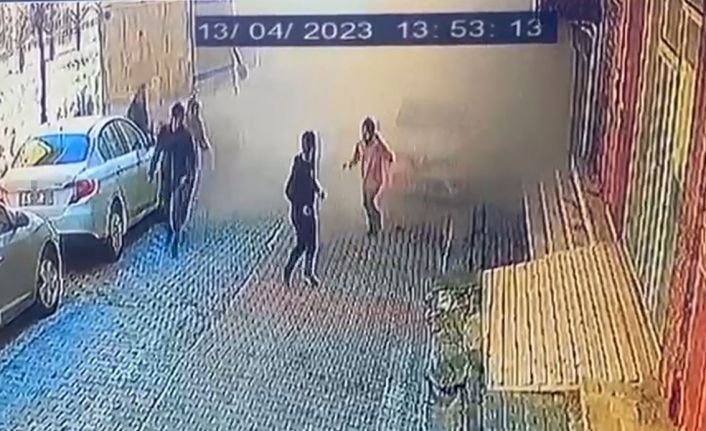 Güngören’de binanın çökme anın yeni görüntüsü ortaya çıktı