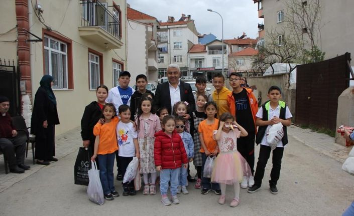 Hisarcık’ta çocuklar “Holo” geleneğini sürdürüyor