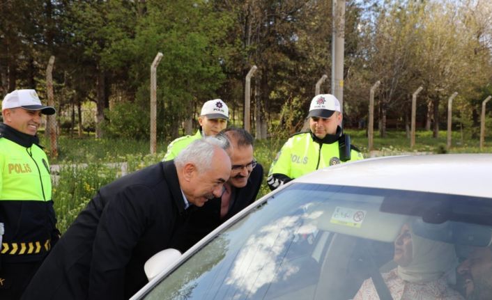 İçişleri Bakan Yardımcısı Ersoy, Çankırı’da trafik denetimine katıldı