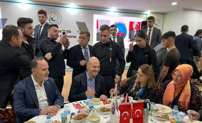 İçişleri Bakanı Soylu: "Biz sadece 780 bin kilometrekareden müteşekkil bir millet değiliz”