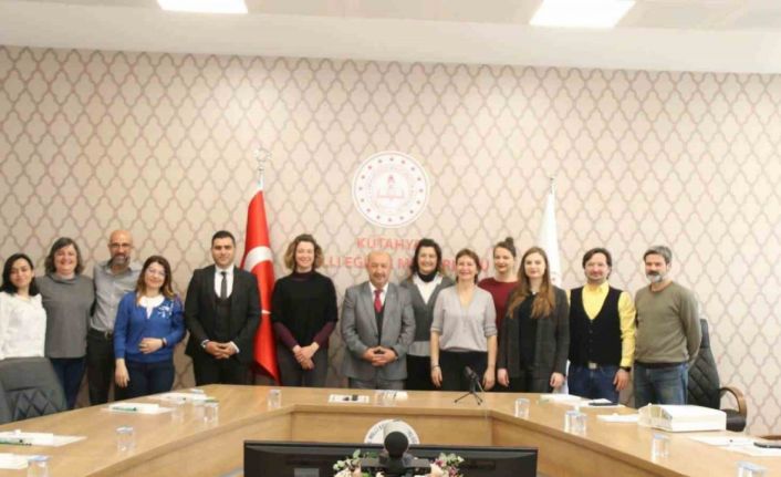İtalya, İspanya ve Polonya’dan gelen proje ortakları Müdür Başyiğit’i bilgilendirdi