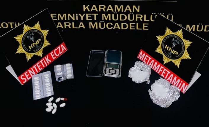 Karaman’da uyuşturucu ticaretinden 1 kişi tutuklandı