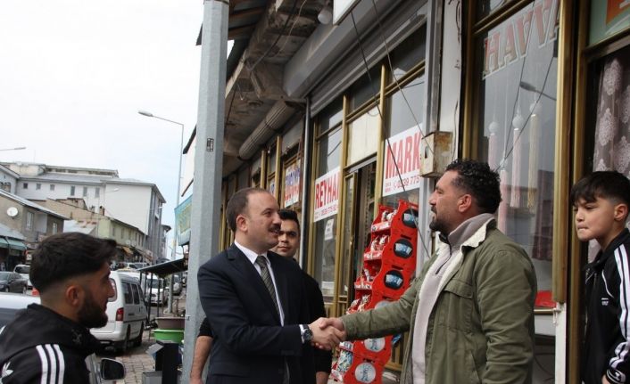 Kaymakam Bayram’dan esnaf ziyareti