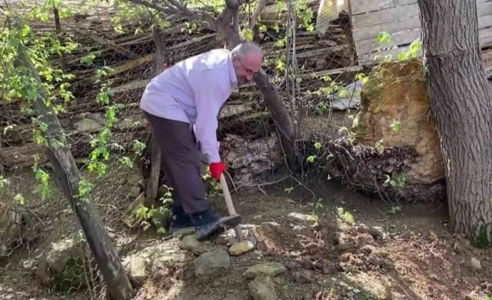 Küp çökeleğini önce 4 yıl sonra da 5 yıl toprakta sakladı, şimdiki hedefi Guinness rekorlar kitabı